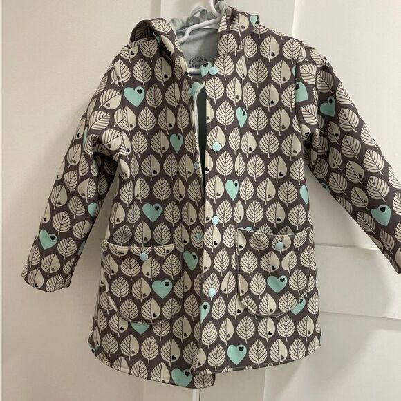 Custom Handmade Etsy Toddler Girl Coat Water Resistant - Picture 1 of 2